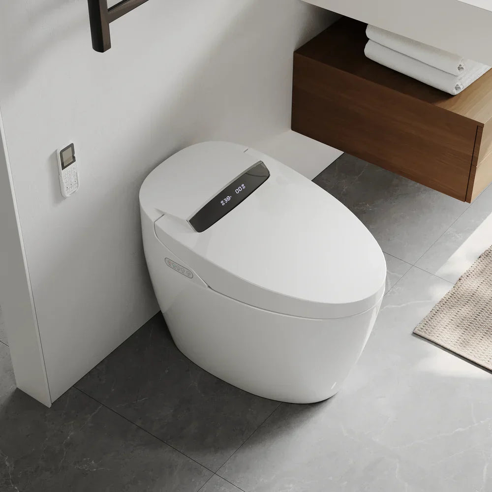 1,28 GPF Bodenmontierte automatische Toilette
