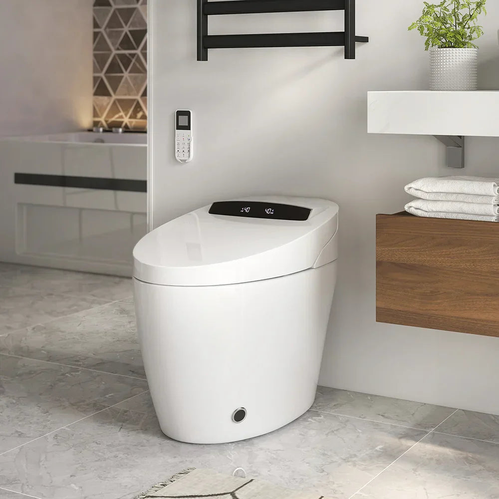 1,28 GPF Bodenmontierte automatische Toilette