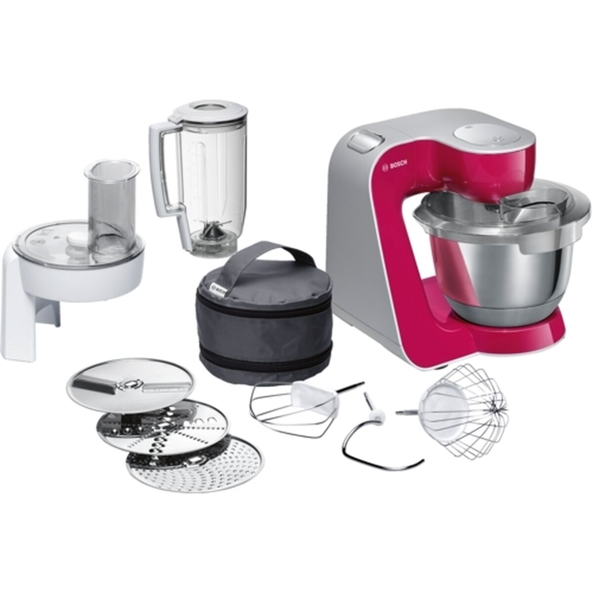 BOSCH MUM58420 ROJO 1000W Pink 3.9 L Food Processor