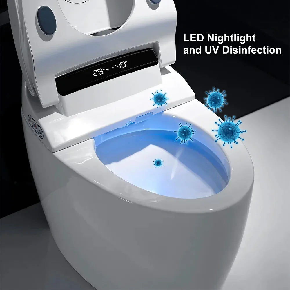 1,28 GPF Bodenmontierte automatische Toilette