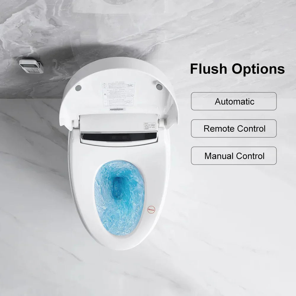1,28 GPF Bodenmontierte automatische Toilette