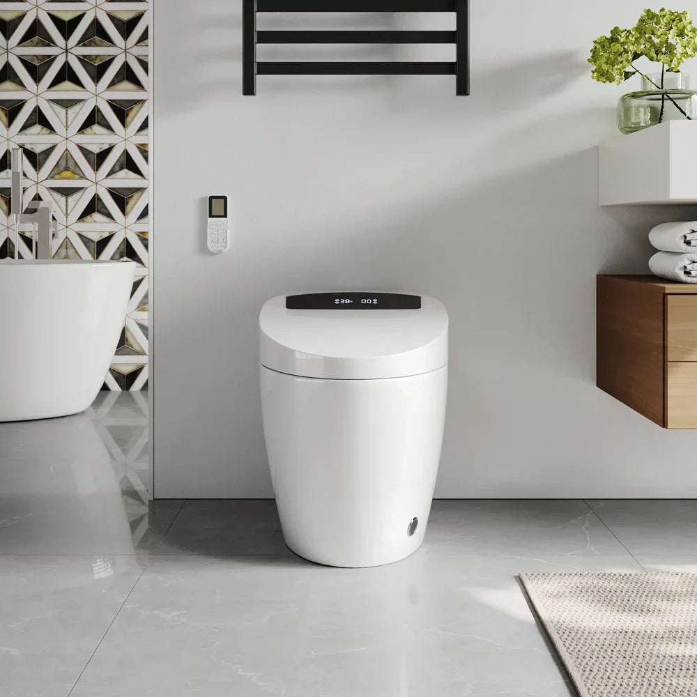 1,28 GPF Bodenmontierte automatische Toilette