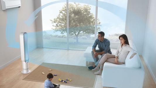 Ventilateur tour Dyson Cool en Blanc et Argent
