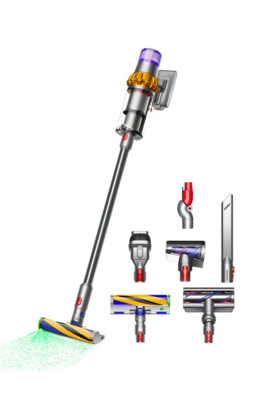 Dyson V15DECECTABSOLUTE V15ᵀᴹ Detect Absolute Balai électrique rechargeable sans fil avec autonomie de 60 minutes - accessoires inclus