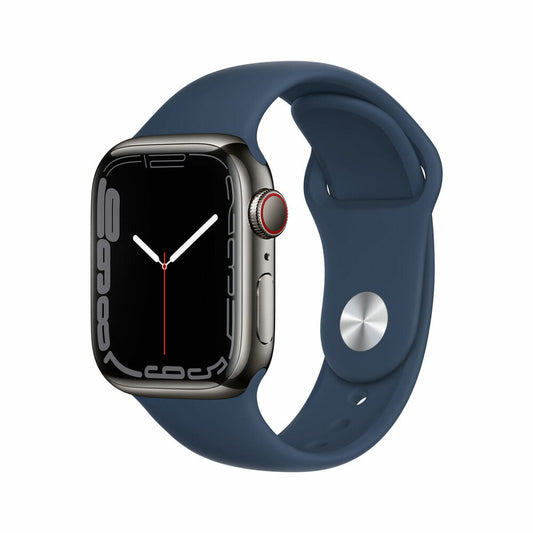 Montre connectée Apple Watch Séries 7 Bleu OLED LTE