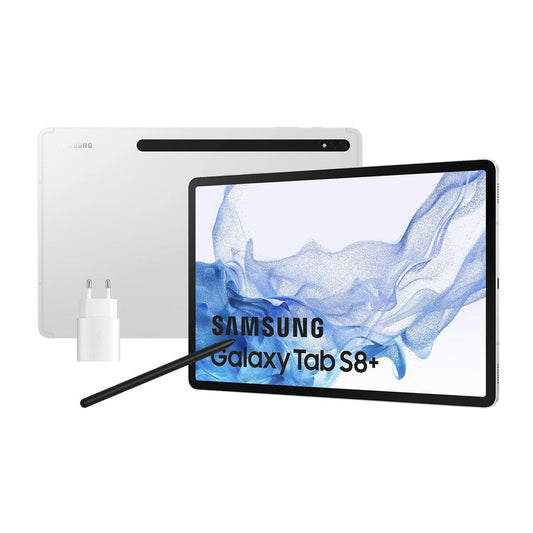 Tablette Samsung Galaxy Tab S8+ Argent 12,4"