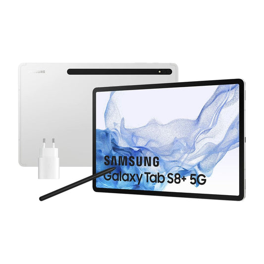 Tablette Samsung Galaxy Tab S8+ Argent 5G 12,4"