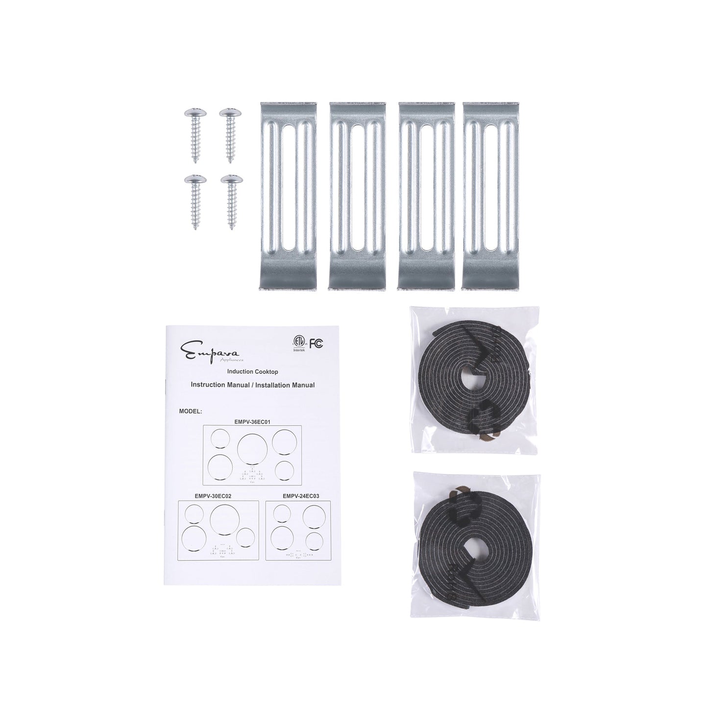 Table de cuisson à induction Empava 36EC01 36 pouces 5 éléments noire