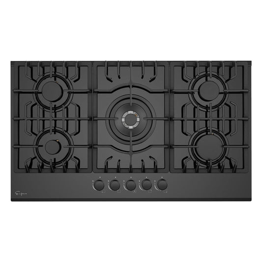Tables de cuisson à gaz encastrables Empava 36GC27 de 36 pouces