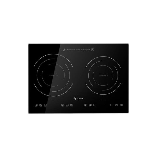 Table de cuisson à induction Empava IDC12B2 de 12 po avec 2 brûleurs