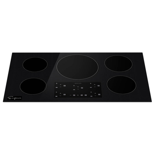 Table de cuisson à induction Empava IDC36 de 36 po de largeur x 21 po de profondeur