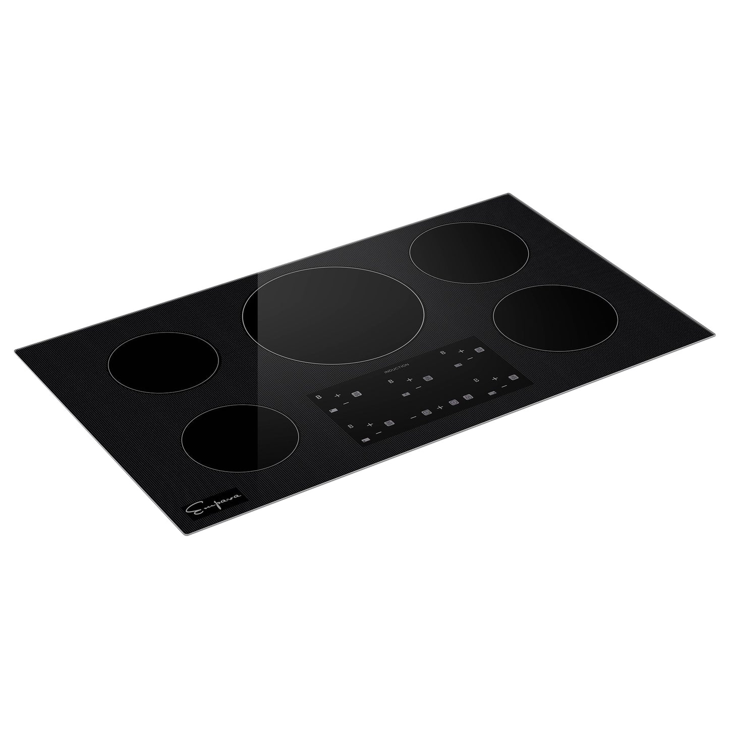 Table de cuisson à induction Empava IDC36 de 36 po de largeur x 21 po de profondeur