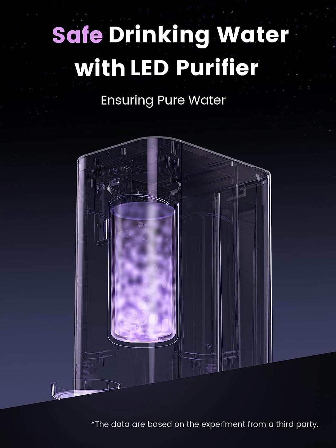 Système d'osmose inverse à eau chaude instantanée pour comptoir - Waterdrop K19