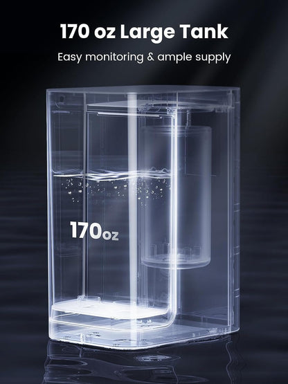 Système d'osmose inverse à eau chaude instantanée pour comptoir - Waterdrop K19