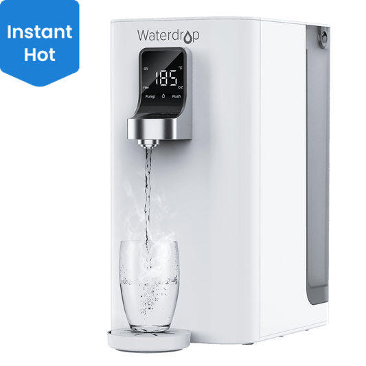 Système d'osmose inverse à eau chaude instantanée pour comptoir - Waterdrop K19
