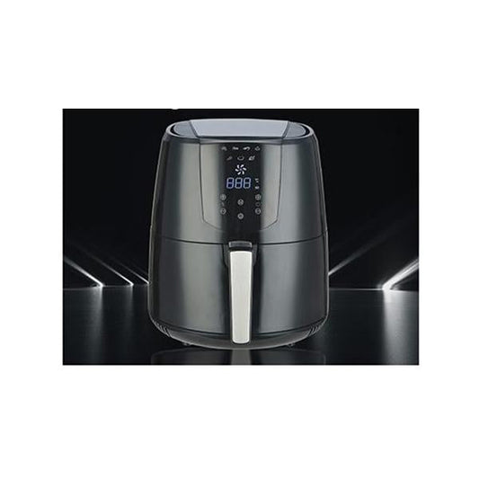 Kitchen Couture Heißluftfritteuse mit Digitalanzeige, 1400 W, Schwarz
